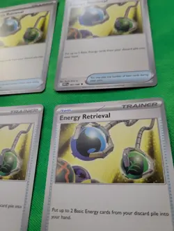 x4 Energy Retrieval 082/086 (Playset) - White Flare - x4 Playset Pokemon TCG NM - Image 2