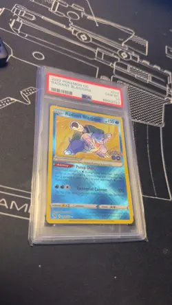 PSA 10 Gem Mint Pokemon Go Radiant Blastoise #18 Holo - Image 2