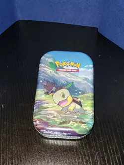 NEW & SEALED Pokemon TCG Mini Tin ( Turtwig & Luxray) - Image 1