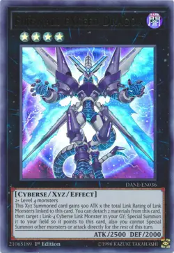 Firewall eXceed Dragon - DANE-EN036 - Ultra Rare - 1st Edition - Lightly Played - Image 1