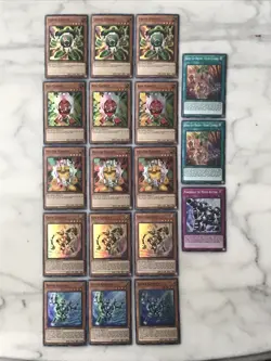Yu-Gi-Oh! “GREEN,RED,YELLOW,GOLD and SILVER GADGETS” 3ea. Lot of 18 NM - Image 1
