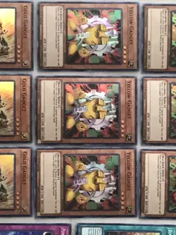 Yu-Gi-Oh! “GREEN,RED,YELLOW,GOLD and SILVER GADGETS” 3ea. Lot of 18 NM - Image 4