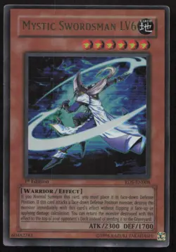 Yu-Gi-Oh TCG Rise of Destiny #RDS-EN008 Mystic Swordsman LV6 Ultra Rare - Image 1