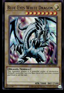 Yu-Gi-Oh TCG Legendary Collection Kaiba #LCKC-EN001 Blue-Eyes White Dragon UR - Image 1