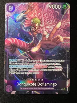 One Piece CCG Donquixote Doflamingo Parallel Card #OP10-071 Royal Blood SR - Image 1