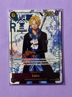 TCG One Piece English Sabo (120) (Parallel) OP13-120 Carrying On His Will Foil - Image 1