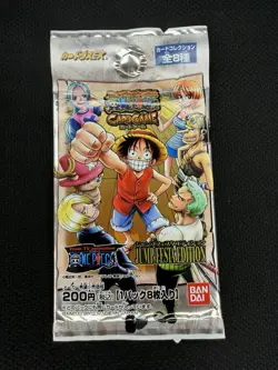 One Piece Cardgame Carddass EX Jump Festa Edition Bandai 2002 Japan New Sealed - Image 1