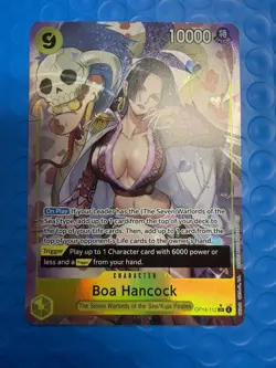 Boa Hancock Alt Art OP14-112 SR The Azure Sea’s Seven English One Piece TCG NM - Image 1