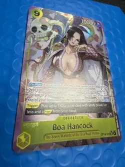 Boa Hancock Alt Art OP14-112 SR The Azure Sea’s Seven English One Piece TCG NM - Image 2