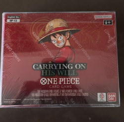 NEW One Piece TCG - Carrying On His Will OP13 Booster Box FACTORY SEALED! - Image 1