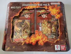 One Piece Trading Card Illustration Box Volume 5. Brand New Factory Sealed - Image 1