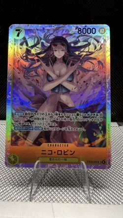 Nico Robin SR EB03-055 Japanese ONE PIECE Card Heroines Edition- NM (US SELLER) - Image 1