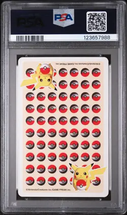 1998 POKEMON STADIUM YELLOW VERSION PLAYING CARDS ACE OF CLUBS JIGGLYPUFF PSA 10 - Image 2