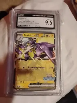 Toxtricity ex SVP215 CGC Graded 9.5 Pokemon Trading Card Game - Image 1