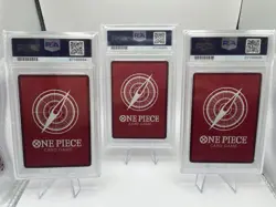 PSA 10 Sabo Ace Luffy ST13 Black & White 2023 One Piece Card Sequential Set - Image 2