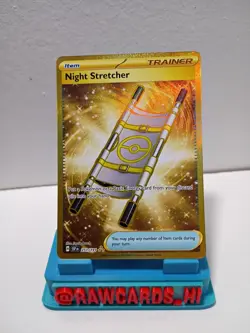 Night Stretcher Full Art Secret Rare Surging Sparks 251/191 Pokemon Card TCG NM - Image 1