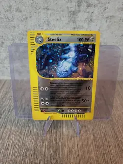 Steelix H23/H32 Holo Aquapolis E Series Italian Pokemon Card HOLO SWIRL LP - NM - Image 1
