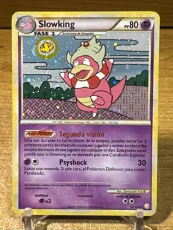 Slowking - Heartgold Soulsilver Holo - 12/123 - Pokemon TCG Card Spanish LP - Image 1
