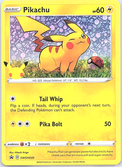 Pikachu - (General Mills) SWSH039 Miscellaneous Cards & Products Holo - Image 1