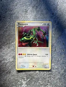 2011 Rayquaza Holo Pokemon Card Call of Legends Series 20/95 - Image 2