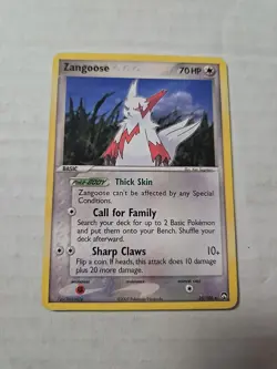 Zangoose 25/108 Normal Rare Power Keepers Pokemon Card TCG - Image 1