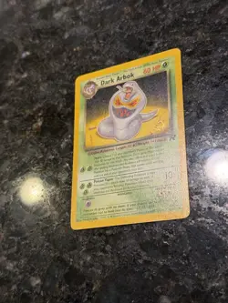 DARK ARBOK W Stamp Pokemon Card Promo - Team Rocket 19/82 NM Excellent condition - Image 5