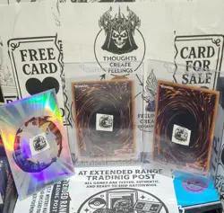 Yu-gi-oh Dark Duel Stories Promos. Salamandra,Acid Trap Hole,Seiyaryu Good Card - Image 3