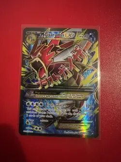 Pokemon M Gyarados EX TCG Full Art Holo Ultra Rare Card 115/122 Breakpoint LP - Image 1