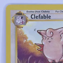 Clefable Jungle Set 17/64 Rare Non Holo Pokemon Card Excellent 1999 LP - Image 2