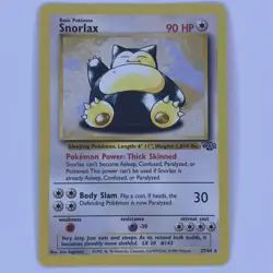 Snorlax 27/64 🔥 Original Non Holo Rare Jungle Set Pokemon Card WOTC TCG 1999 NM - Image 1