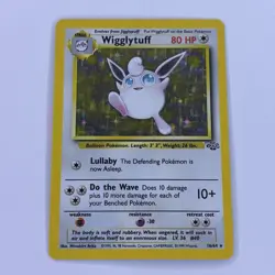 Wigglytuff 16/64 Holo Rare | JUNGLE Set | Vintage Pokemon Card | LP WOTC - Image 1