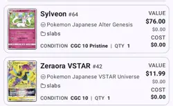 All 16 graded Slabs Lot Pokemon TCG Cards - Image 3