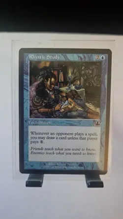 Rhystic Study Prophecy (2000, Near Mint, Light Played, Mtg, Magic The Gathering) - Image 1