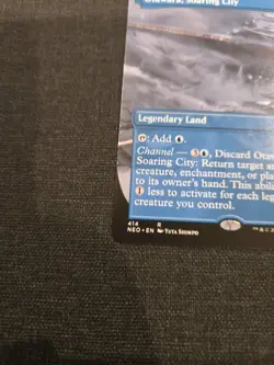 Otawara, Soaring City (Borderless) Kamigawa: Neon Dynasty Regular - Image 3