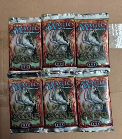 MtG Exodus booster pack x6 - Image 1