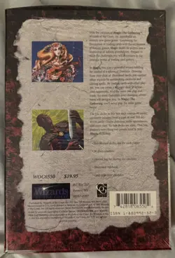 Magic the Gathering 4th Ed Deckmaster 1995 Sealed WOC6550 MTG Starter 742818065504 - Image 2