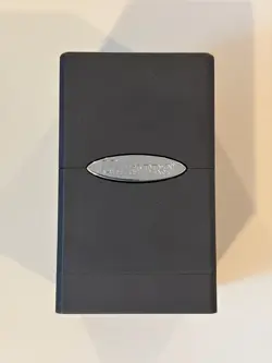 Jet Black Ultra Pro Classic Satin Tower Deck Box - Image 1