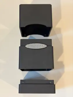 Jet Black Ultra Pro Classic Satin Tower Deck Box - Image 2