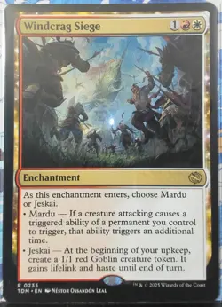 Windcrag Siege 0235 Tarkir: Dragonstorm Regular NM - Image 1