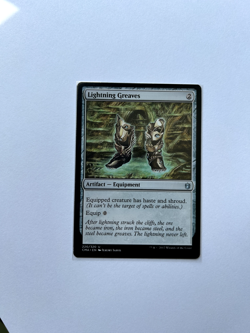 MTG - Lightning Greaves | Commander Anthology (220/320) | Near Mint (Uncommon) - Image 1
