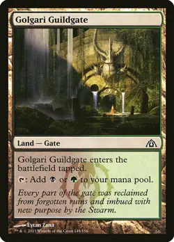 1x Golgari Guildgate - NM English MTG - Dragon's Maze - Image 1