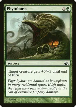 1x Phytoburst - NM English MTG - Dragon's Maze - Image 1