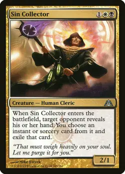 1x Sin Collector - NM English MTG - Dragon's Maze - Image 1