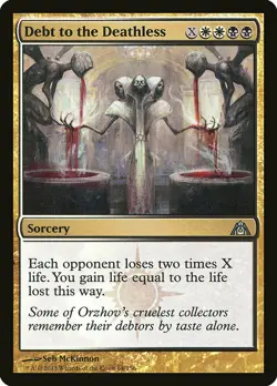 1x Debt to the Deathless - NM English MTG - Dragon's Maze - Image 1