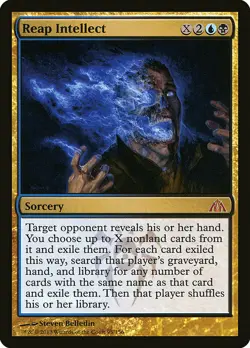 1x Reap Intellect - NM English MTG - Dragon's Maze - Image 1