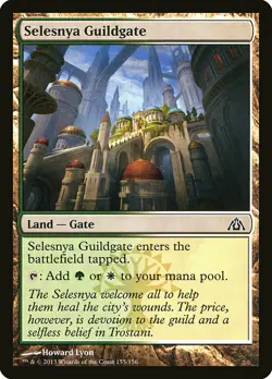 1x Selesnya Guildgate - NM English MTG - Dragon's Maze - Image 1