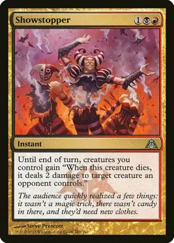 1x Showstopper - NM English MTG - Dragon's Maze - Image 1