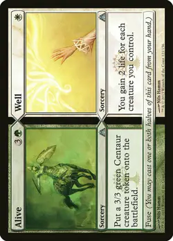 1x Alive // Well - NM English MTG - Dragon's Maze - Image 1