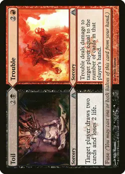 1x Toil // Trouble - NM English MTG - Dragon's Maze - Image 1