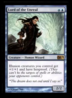 MTG Lord of the Unreal LP Light Play Magic 2012 [5316] - Image 1
